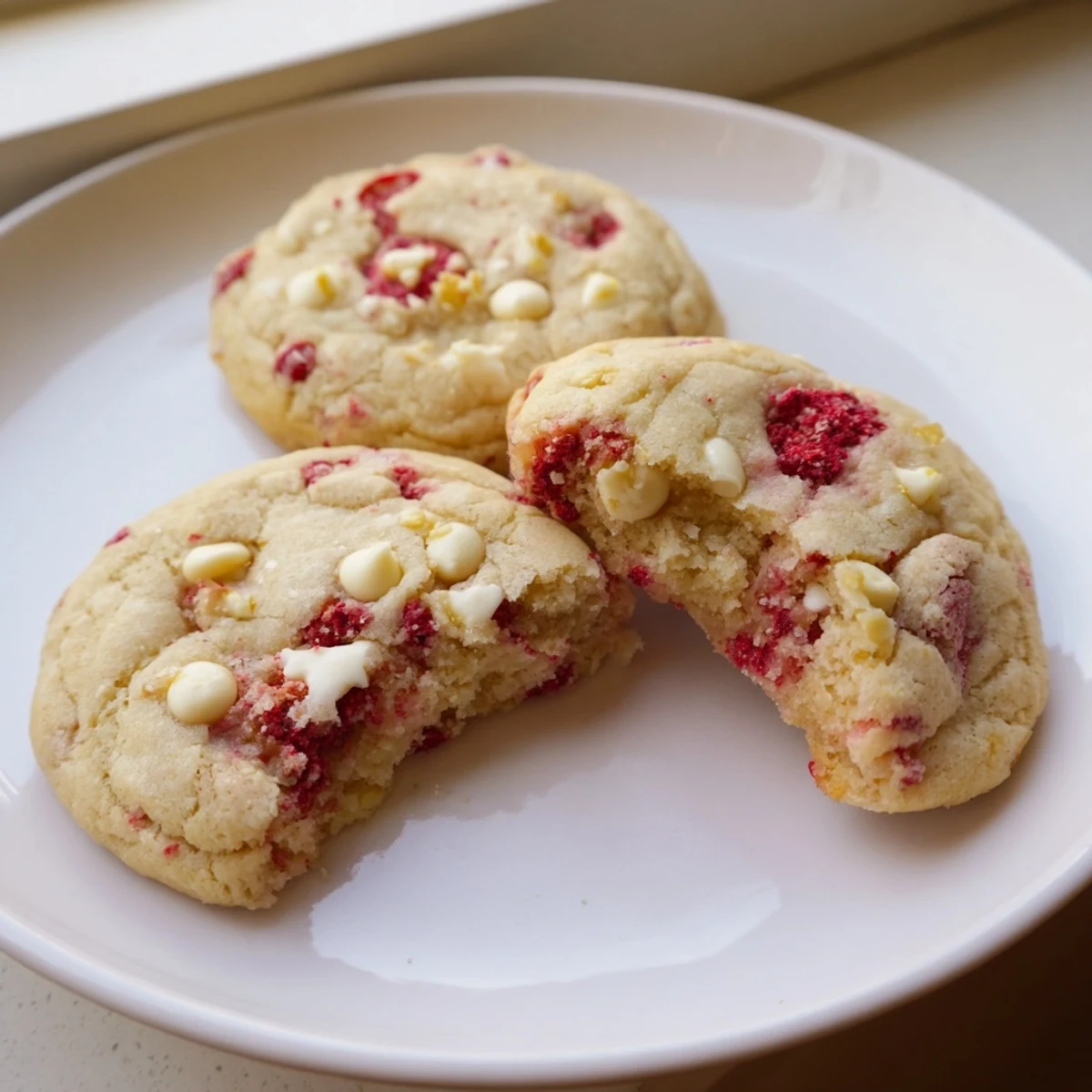 Lemon Raspberry Cookies