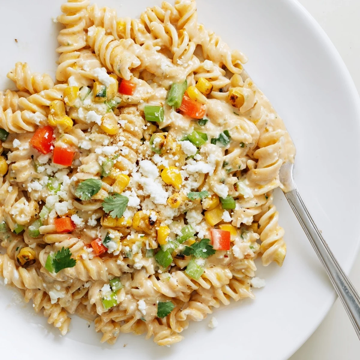 Grilled flavors shine in Street Corn Pasta Salad, perfect for summer picnics.
