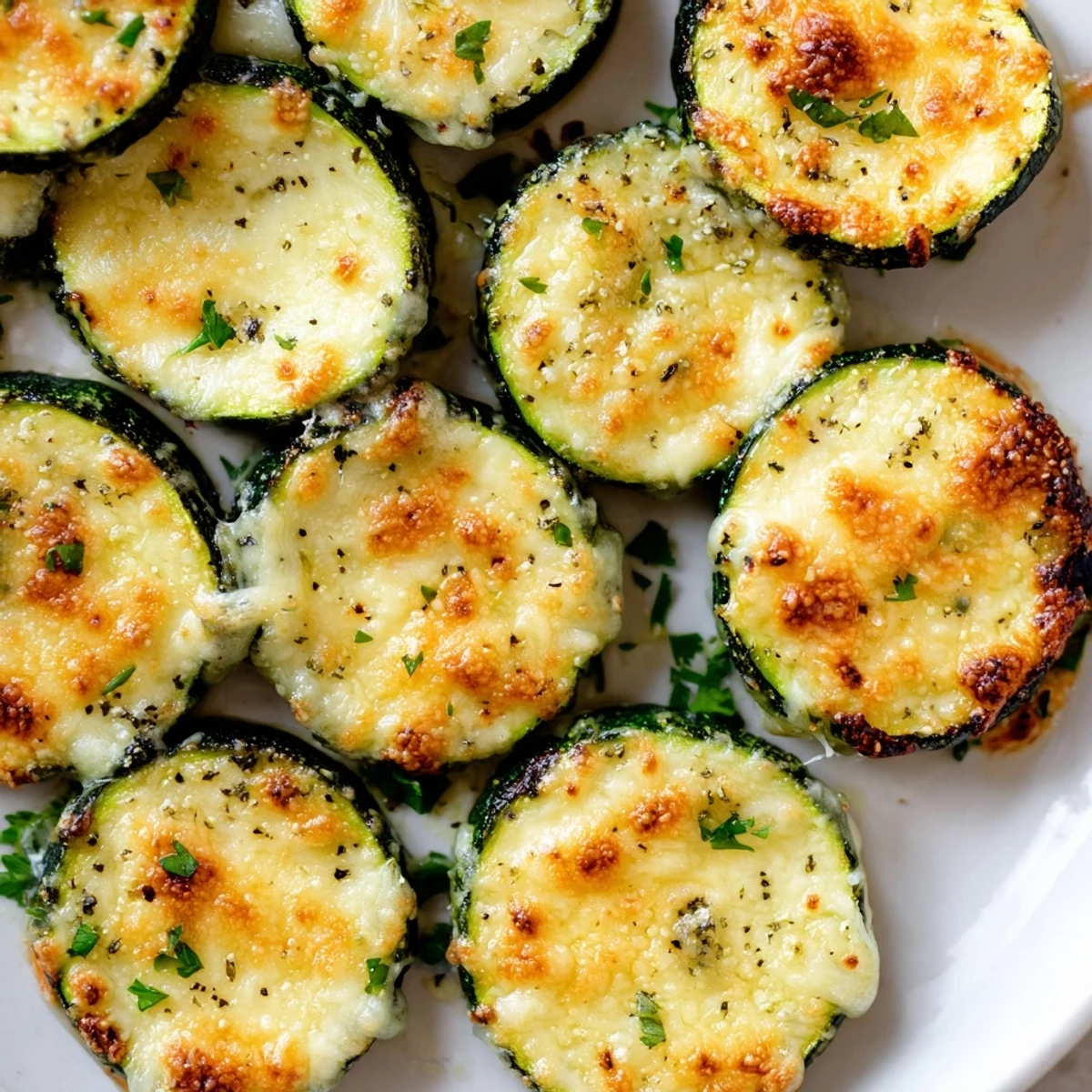 Lemon Pepper Parmesan Zucchini