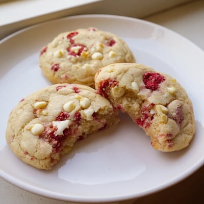Lemon Raspberry Cookies