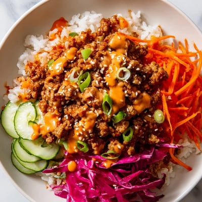 Ground Turkey Bang Bang Bowls