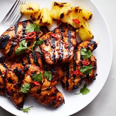 Chili Pineapple Grilled Chicken